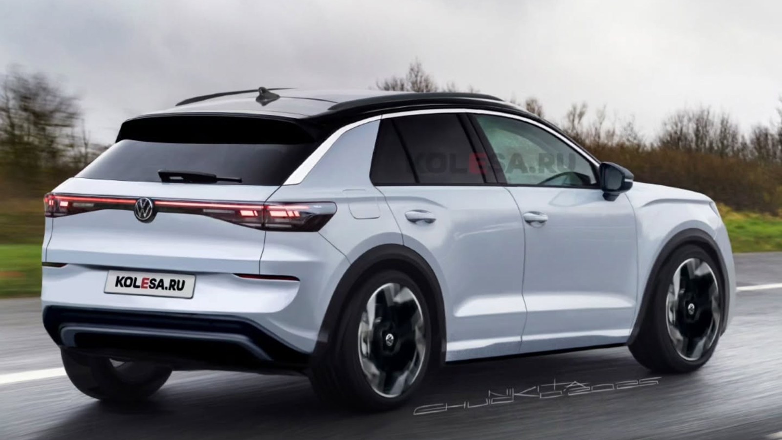 Το νέο VW T-Roc αποκαλύπτεται σε ανεξάρτητα σχέδια 